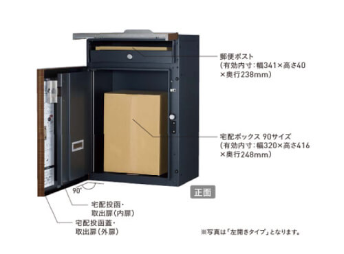 大容量でさまざまな荷物に対応できる収納力