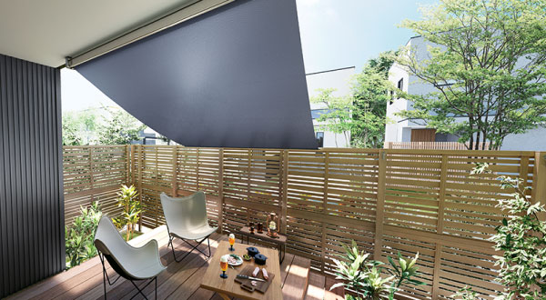 日よけ・オーニング スタイルシェード